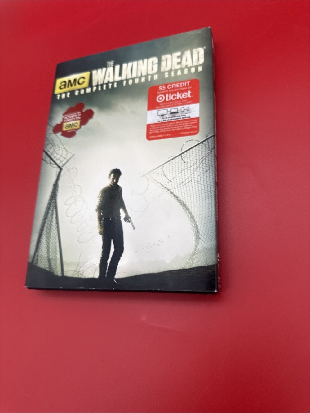 The Walking Dead The Complete Fourth Season DVD 2014 Andrew Lincoln